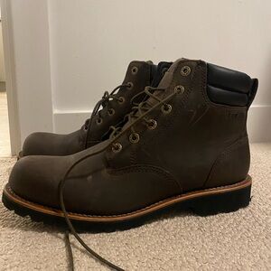 L.L. Bean Dark Brown Leather Boots